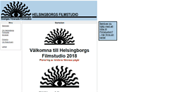 Desktop Screenshot of helsingborgsfilmstudio.se