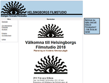 Tablet Screenshot of helsingborgsfilmstudio.se